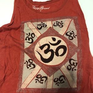 Lucky Brand Orange Tank Top